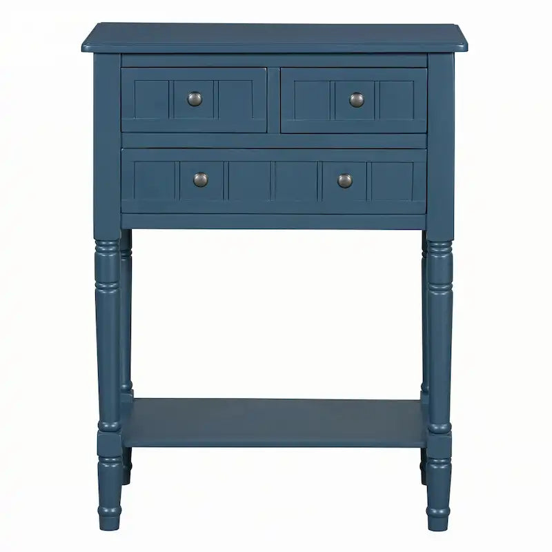 Narrow Console Table(Navy)