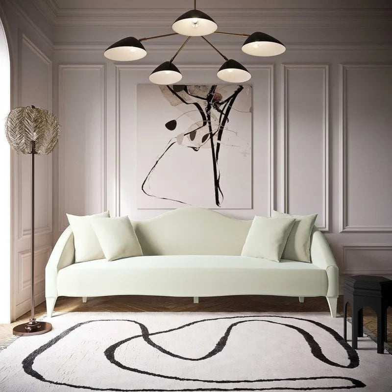 Velvet Sofa - 96W x 36.2D x 34.3H
