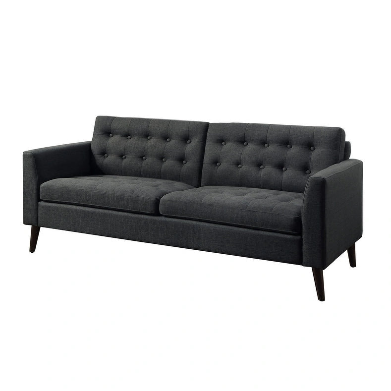 Multicolor Tufted Square Arm Loveseat 33 inches Wide