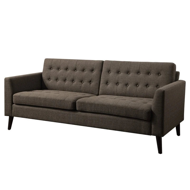 Multicolor Tufted Square Arm Loveseat 33 inches Wide