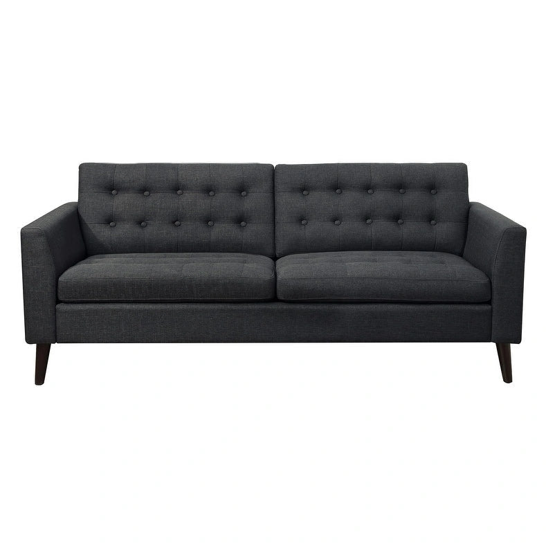 Multicolor Tufted Square Arm Loveseat 33 inches Wide