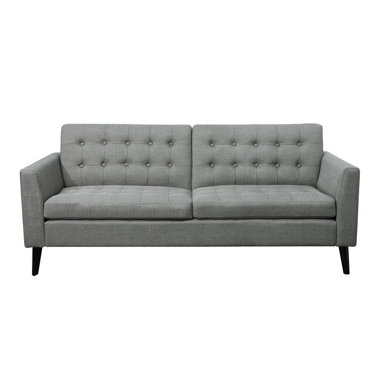 Multicolor Tufted Square Arm Loveseat 33 inches Wide
