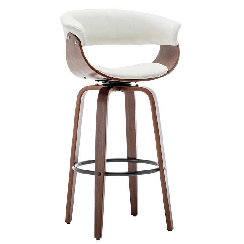 Gepolsterter moderner Barhocker (2er-Set)