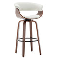 Gepolsterter moderner Barhocker (2er-Set)