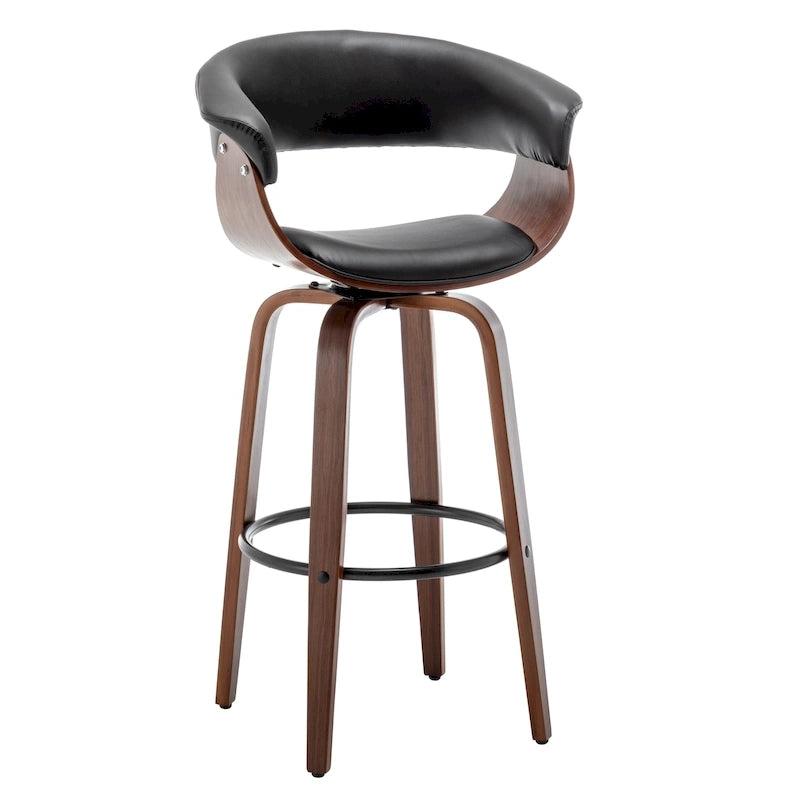 Gepolsterter moderner Barhocker (2er-Set)