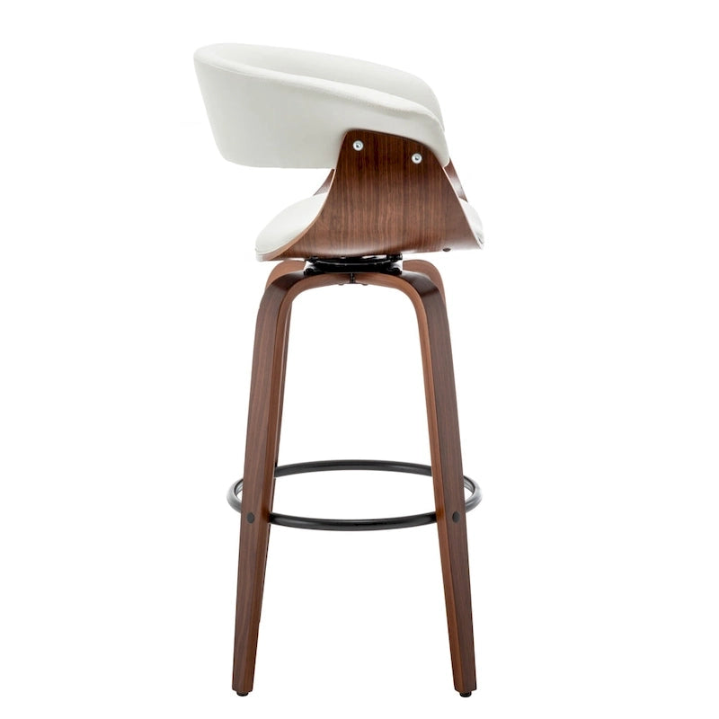 Gepolsterter moderner Barhocker (2er-Set)