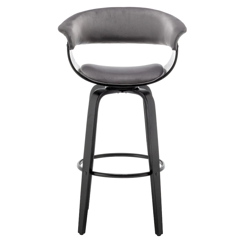 Gepolsterter moderner Barhocker (2er-Set)