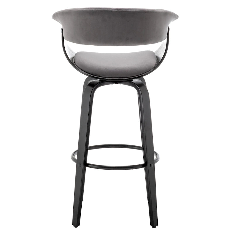 Gepolsterter moderner Barhocker (2er-Set)