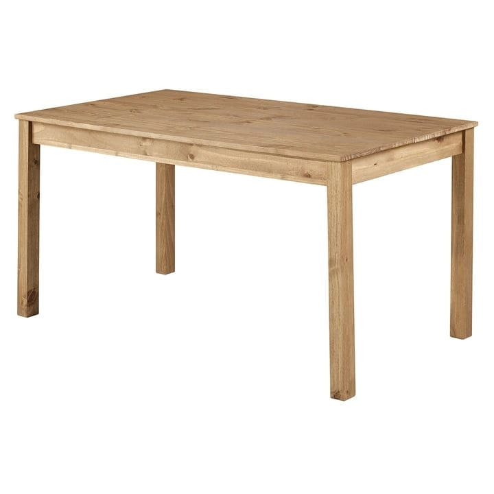 Solid Pine Wood Dining Table, 59-inch
