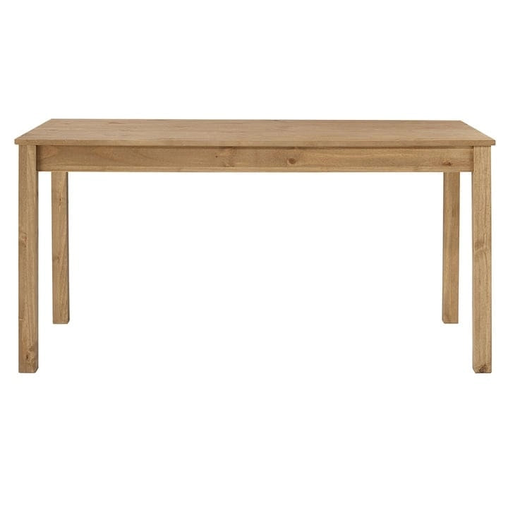 Solid Pine Wood Dining Table, 59-inch