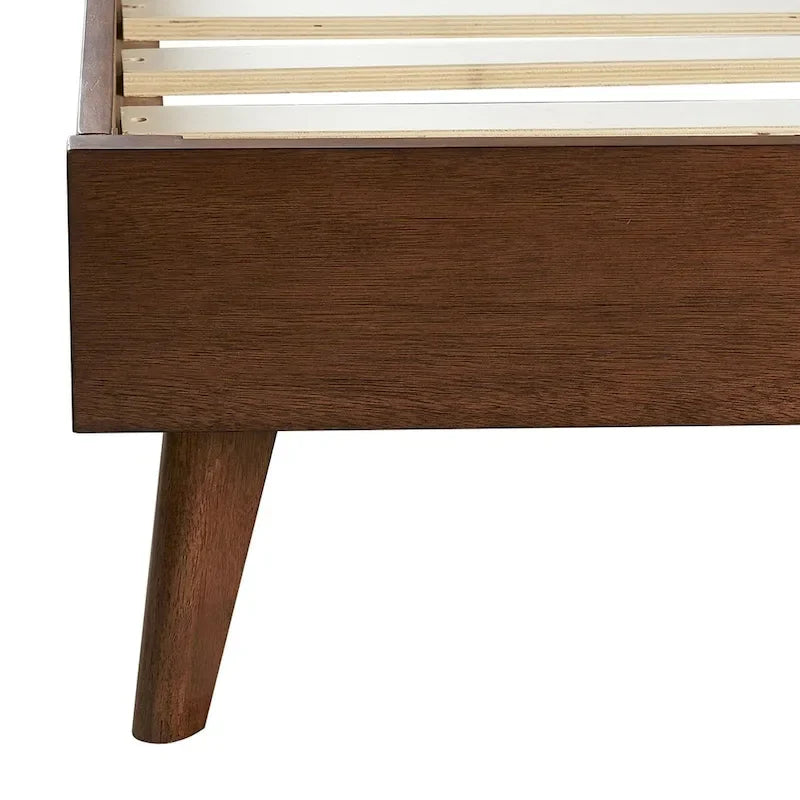 62.75" Queen Bed Frame with Button-Tufted Upholstered Headboard
