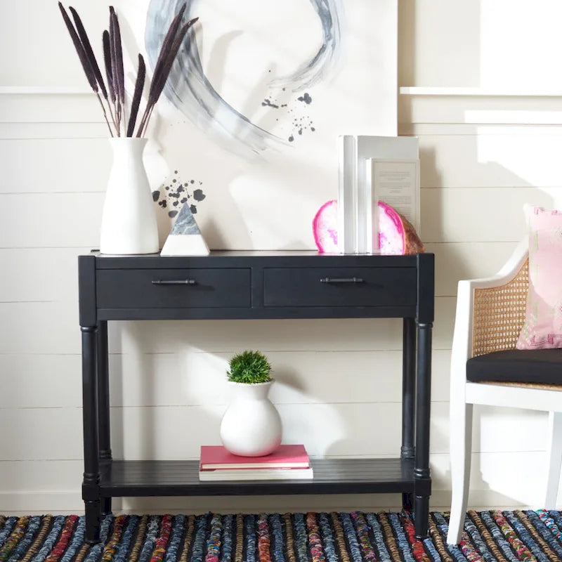 2-Drawer Console Table - 36W x 13D x 30H