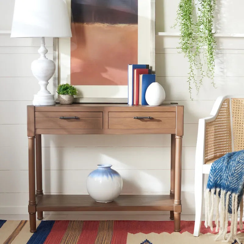 2-Drawer Console Table - 36W x 13D x 30H