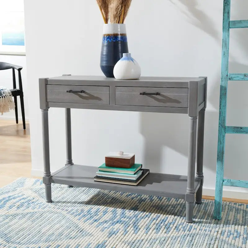 2-Drawer Console Table - 36W x 13D x 30H