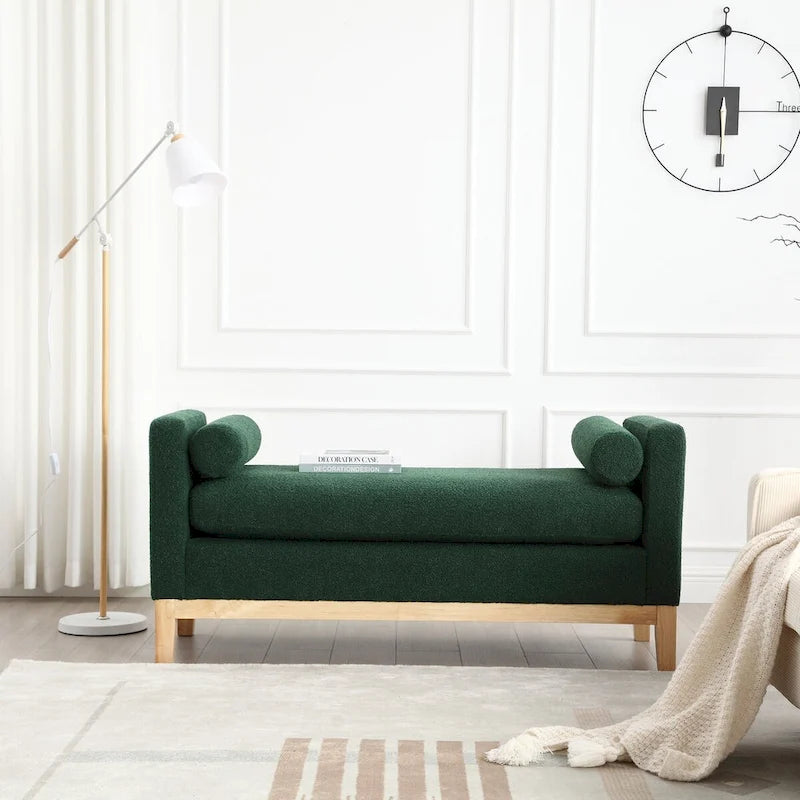 Panca elegante imbottita per fondo letto e soggiorno