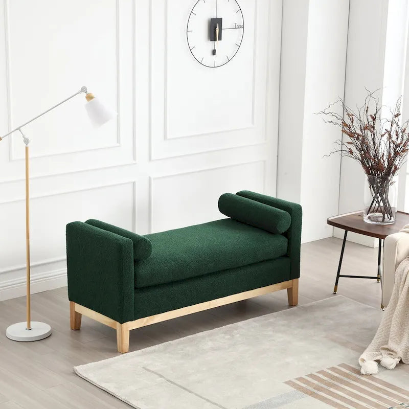 Panca elegante imbottita per fondo letto e soggiorno