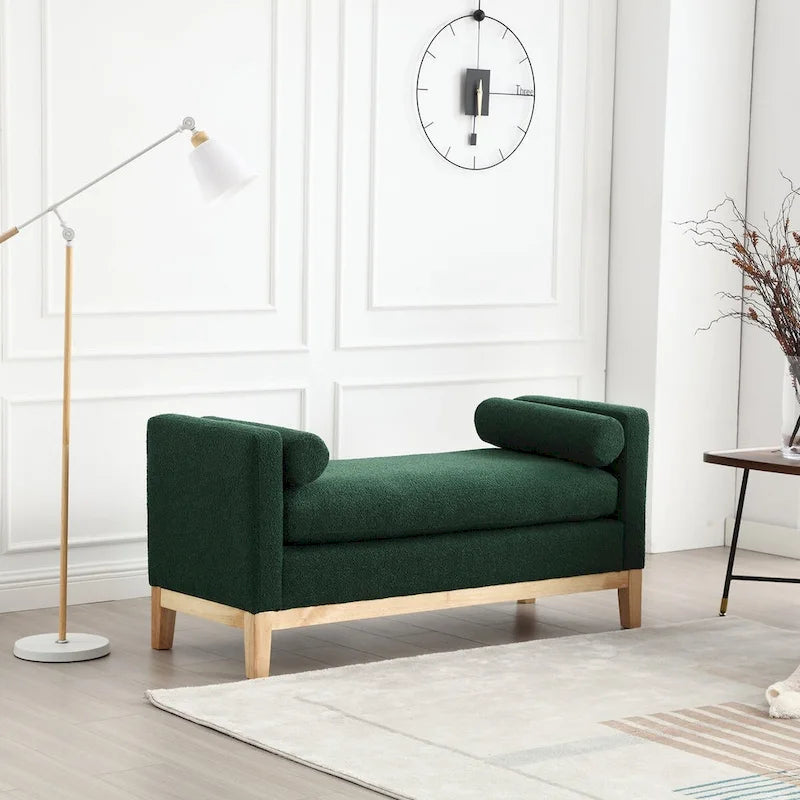 Panca elegante imbottita per fondo letto e soggiorno