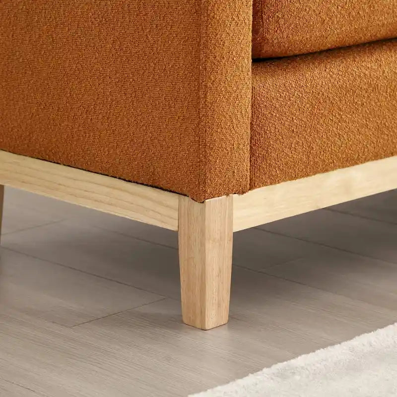 Panca elegante imbottita per fondo letto e soggiorno