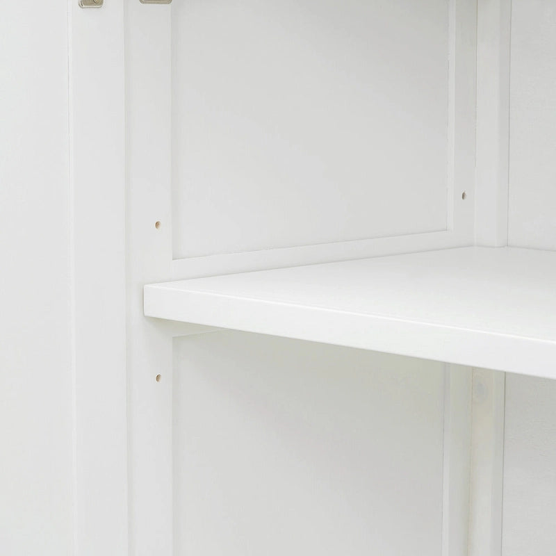 4-Door Retro Sideboard with Adjustable Shelves